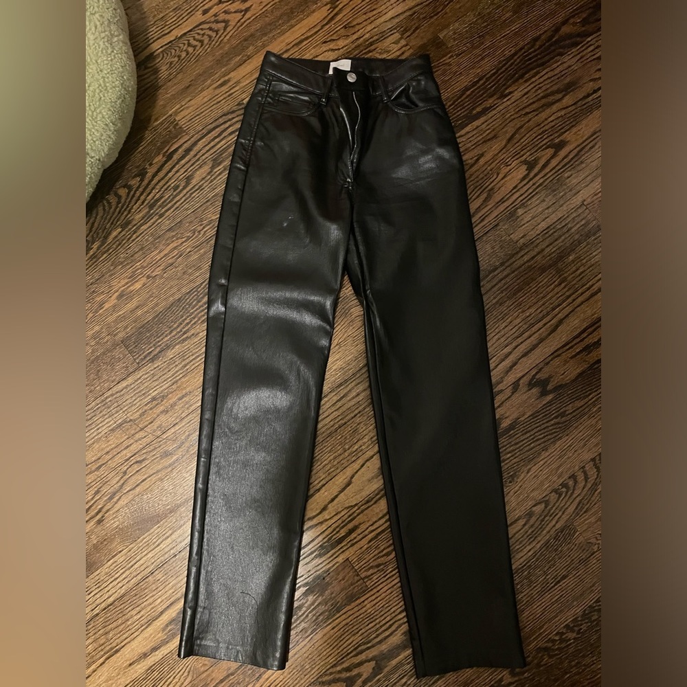 Aritzia Black Melina Pants 2